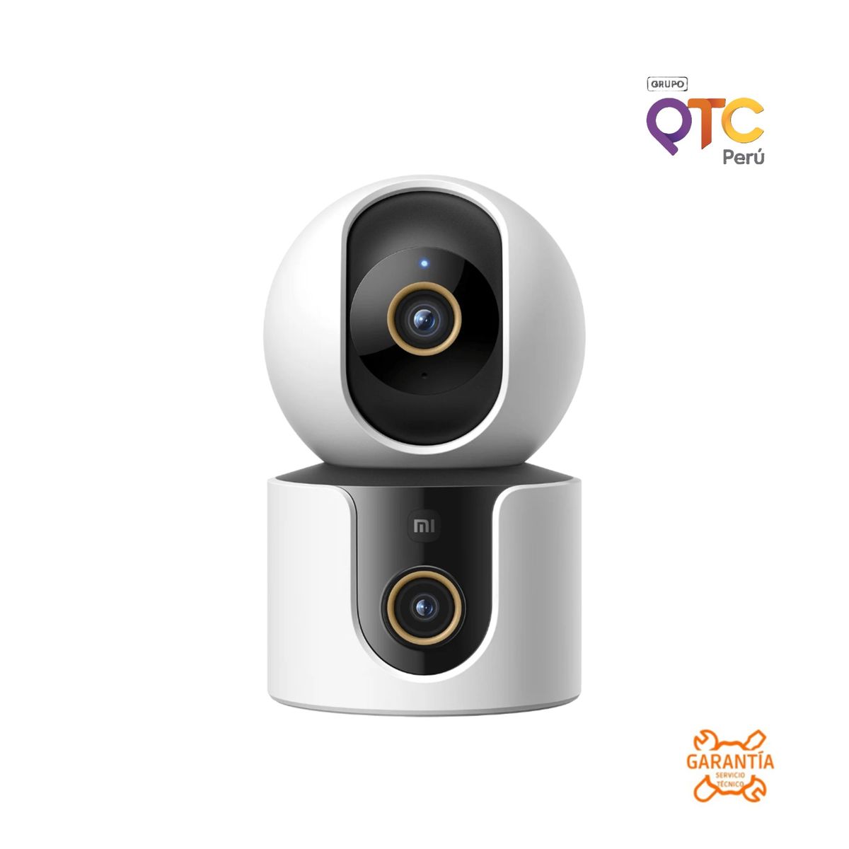 XIAOMI - Xiaomi Smart Camera C500 Dual 4MP  Cámara de Seguridad Interior PTZ 360° Visión Nocturna Wi-Fi