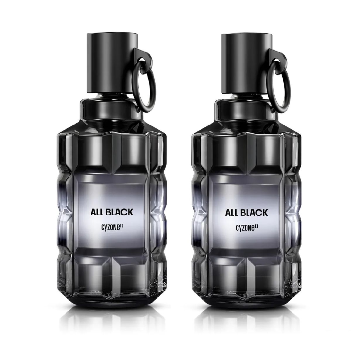 CYZONE - Duo de Perfume All Black hombre ee  - Cyzone