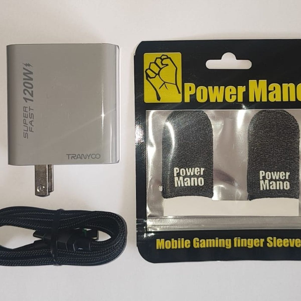 TRANYOO - Cargador 120W Ultra Rápido USB-C GaN Universal para Celulares y Soporta laptops