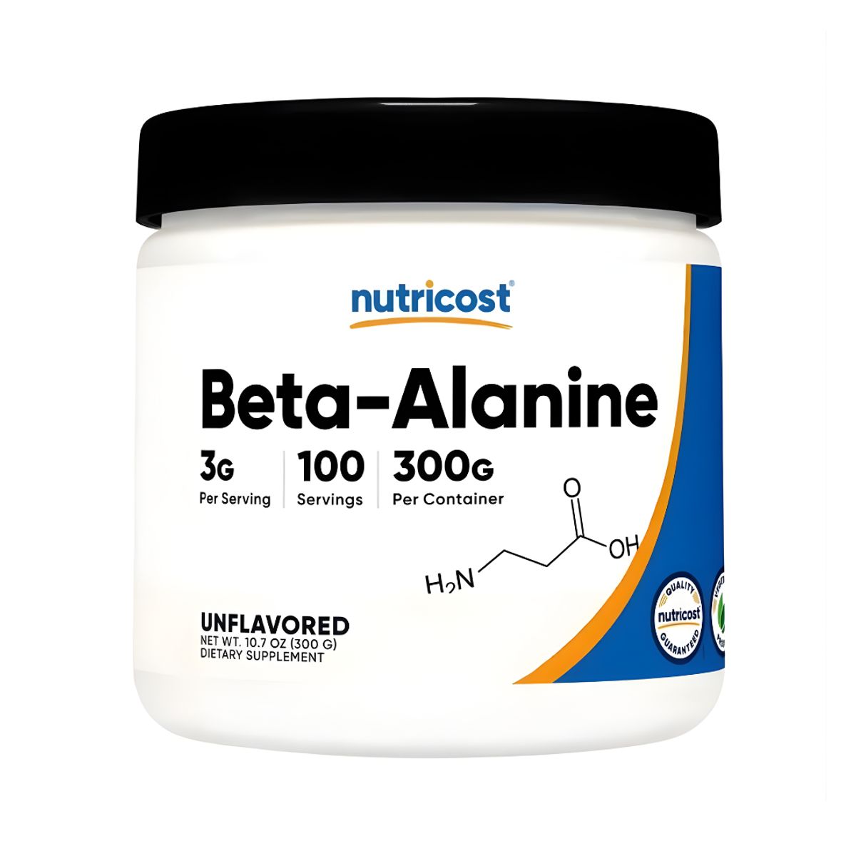 Nutricost - Beta Alanina Nutricost 300 g - 100 servicios Beta Alanine