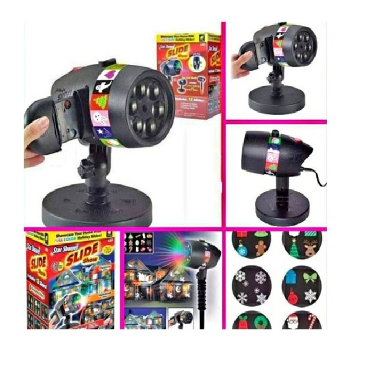 ITELSISTEM - Proyector de Luces Led Navidad Halloween fiesta Itelsistem
