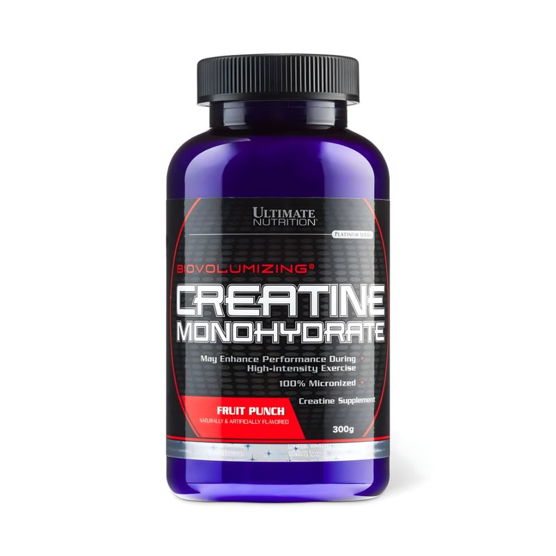ULTIMATE NUTRITION - Creatina Ultimate nutrition 300 g - Creatina Monohidratada y Micronizada - Fruit Punch