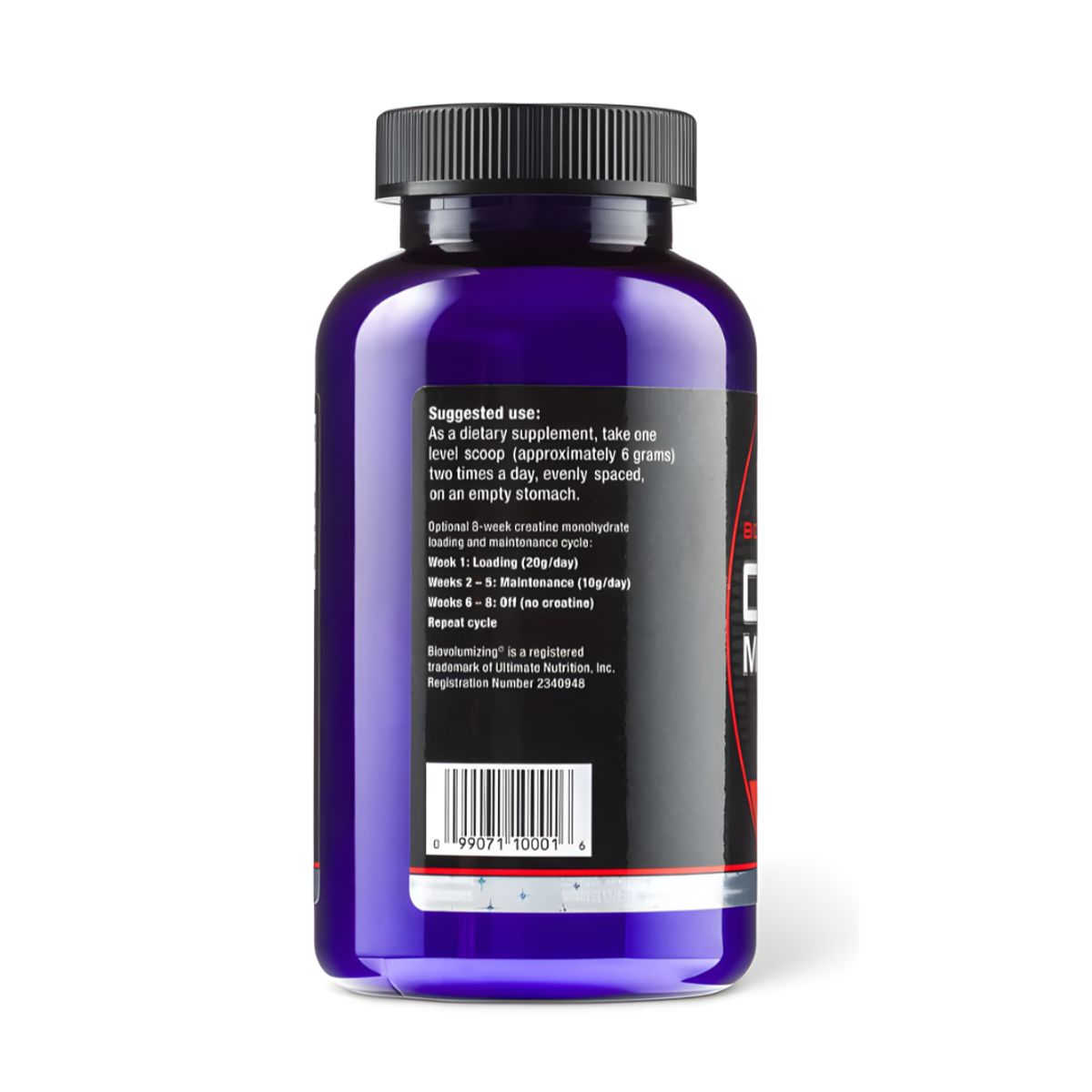 ULTIMATE NUTRITION - Creatina Ultimate nutrition 300 g - Creatina Monohidratada y Micronizada - Fruit Punch