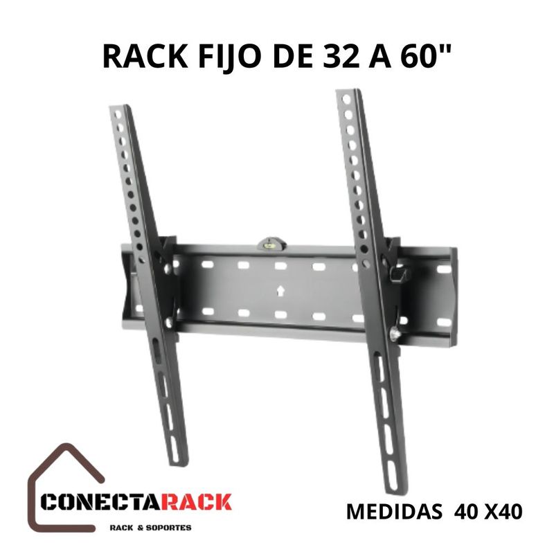GENERICO - RACK FIJO PARA TV de 32 hasta 60" importado.