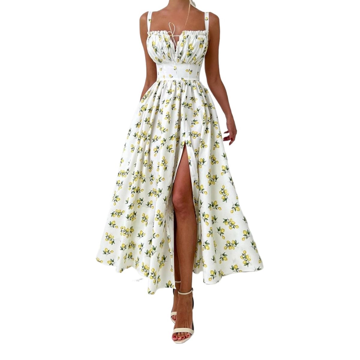 GIOIO - Vestido Mujer Casual Versátil y Cómodo Verde