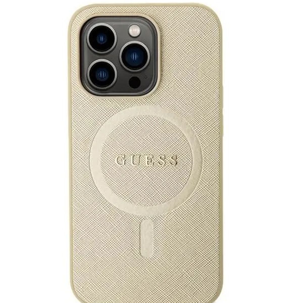 GUESS - Funda Guess Para Iphone 15 Pro Max Beige