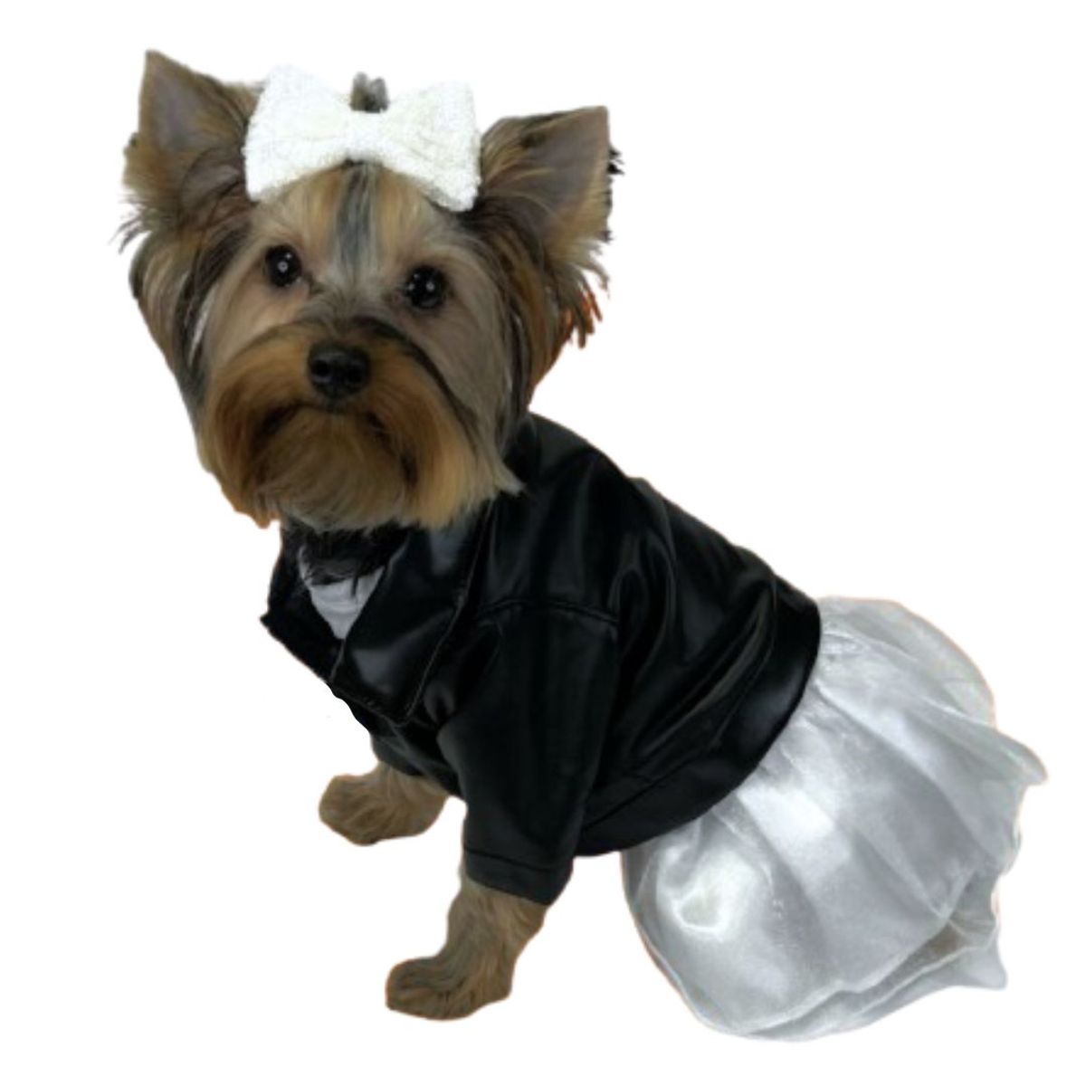 GENERICO - DISFRAZ Vestido de Tiffany para Mascotas Talla 5