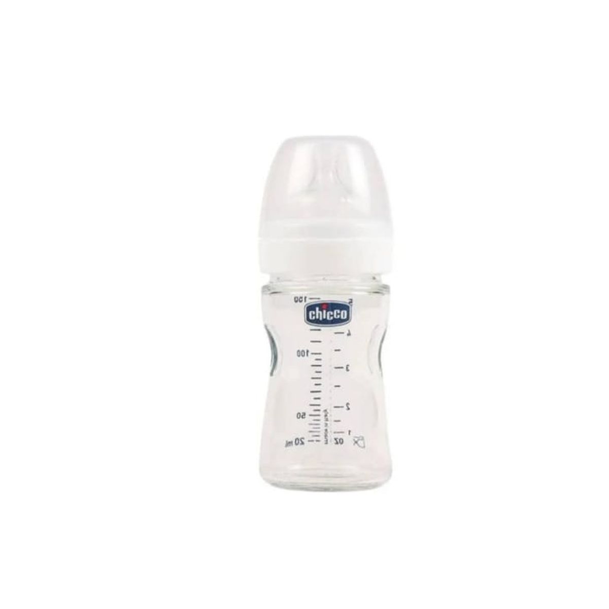 CHICCO - BIBERON PIREX 150 ML BLANCO WELL- BEING