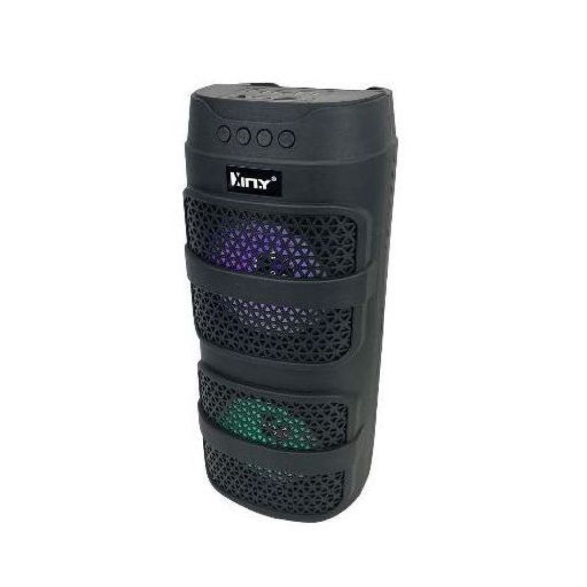 CAFINI - Parlante Portátil con luces LED XY-S6736