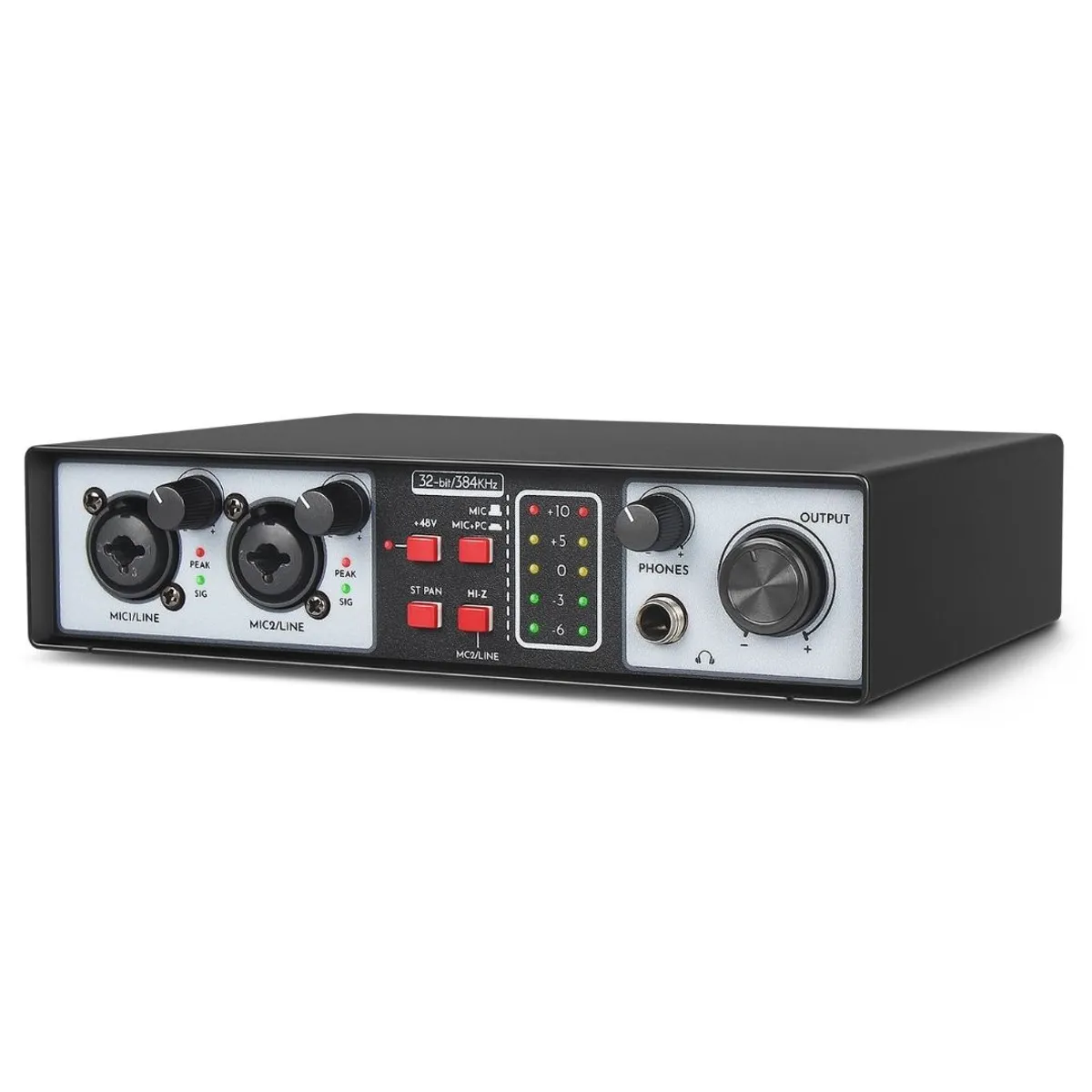 GENERICO - Interfaz de Audio Profesional UR22 MK USB Tipo C con Phantom Power 48V y Entradas XLR - TRS Dual