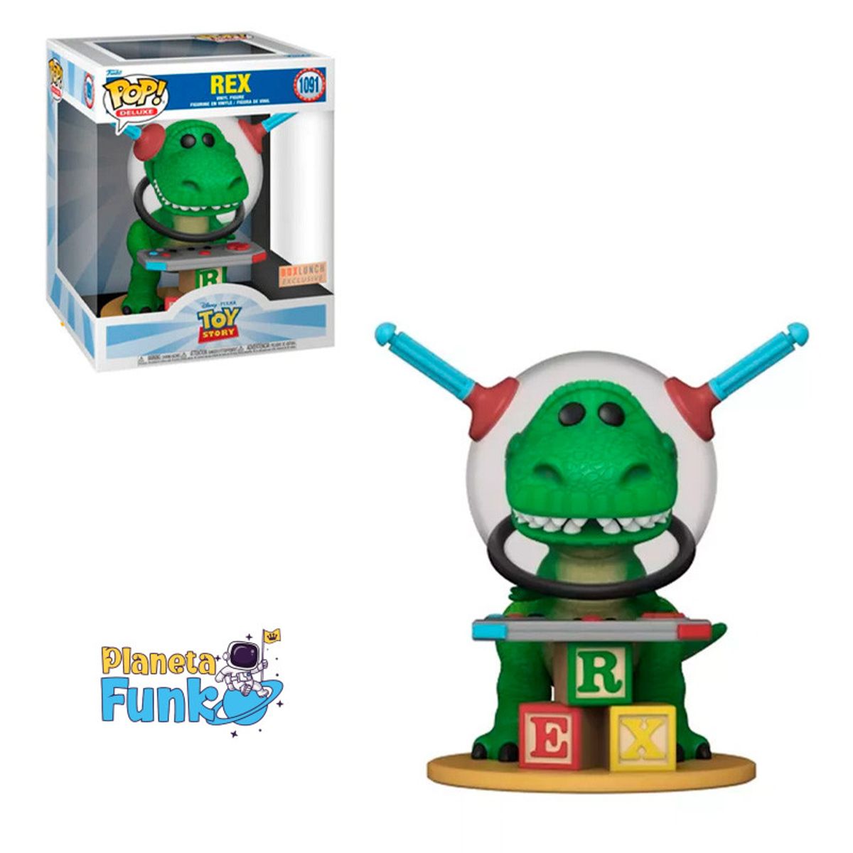 FUNKO - TOY STORY REX POP! DELUXE 1091