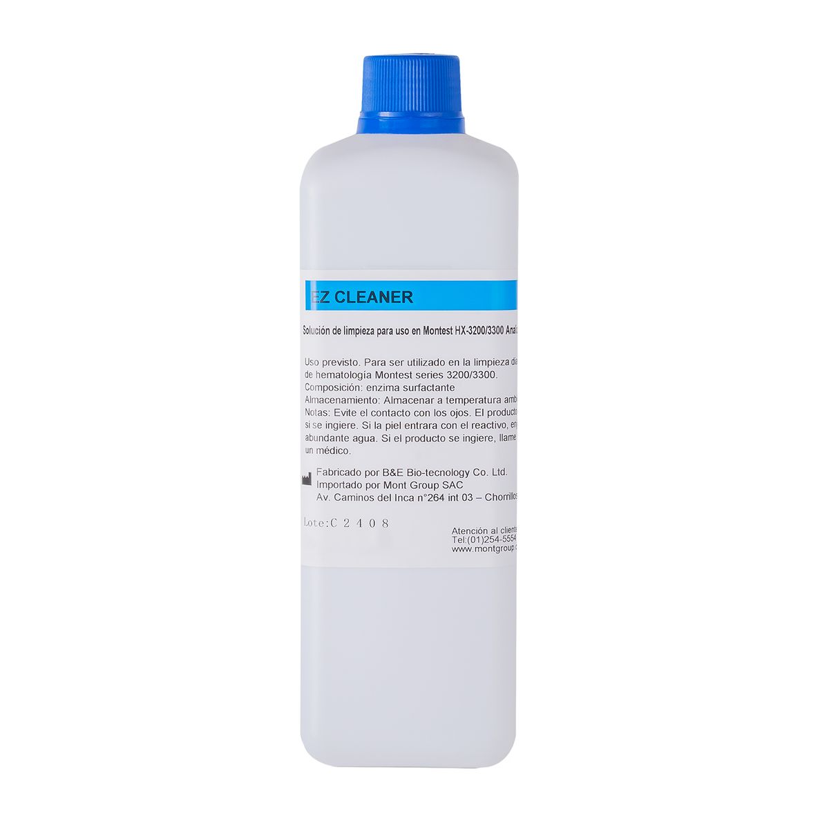 GENERICO - Solución Ez Cleaner Para Uso En Montest Hx 3200 3300 De 1 Lt