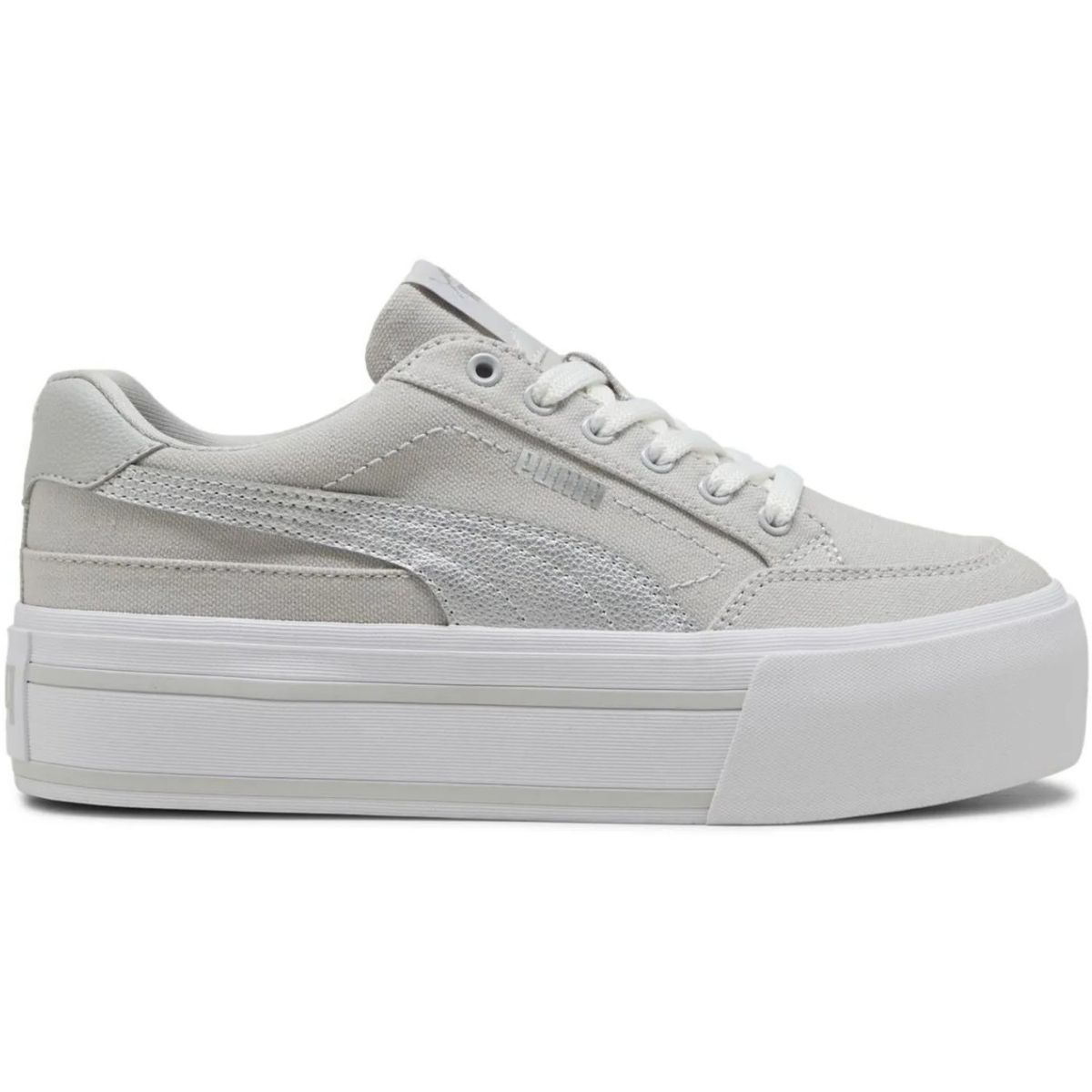 PUMA - Zapatilla Puma Cort Classic Vulc Fs Platform 402329 03 Gris para Mujer