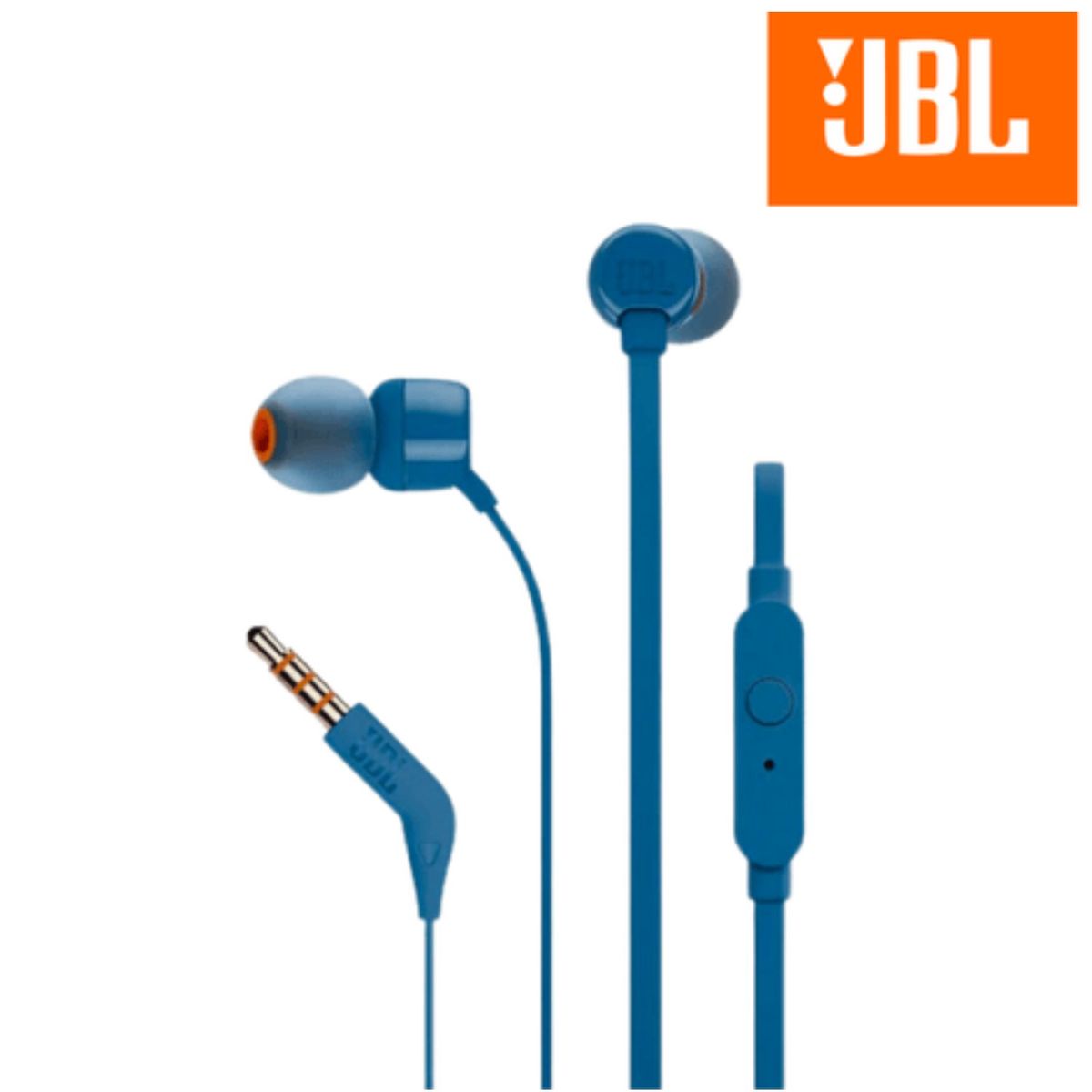 JBL - Audífono JBL TUNE 110 Micrófono Conector 3.5mm