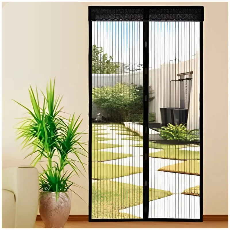 INSPIRA MARKET - Cortina de Malla Magnética Anti Mosquitos