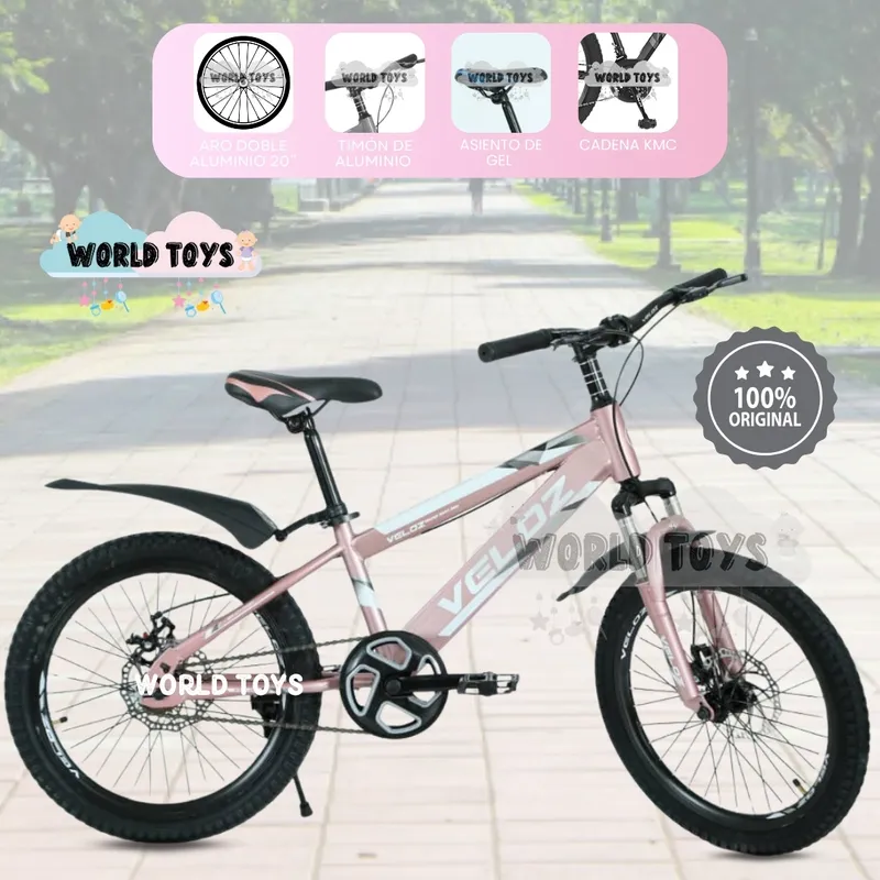 VELOX - Bicicleta Para Niño Aro 20 «PALMEIRA SMOL II» Pink