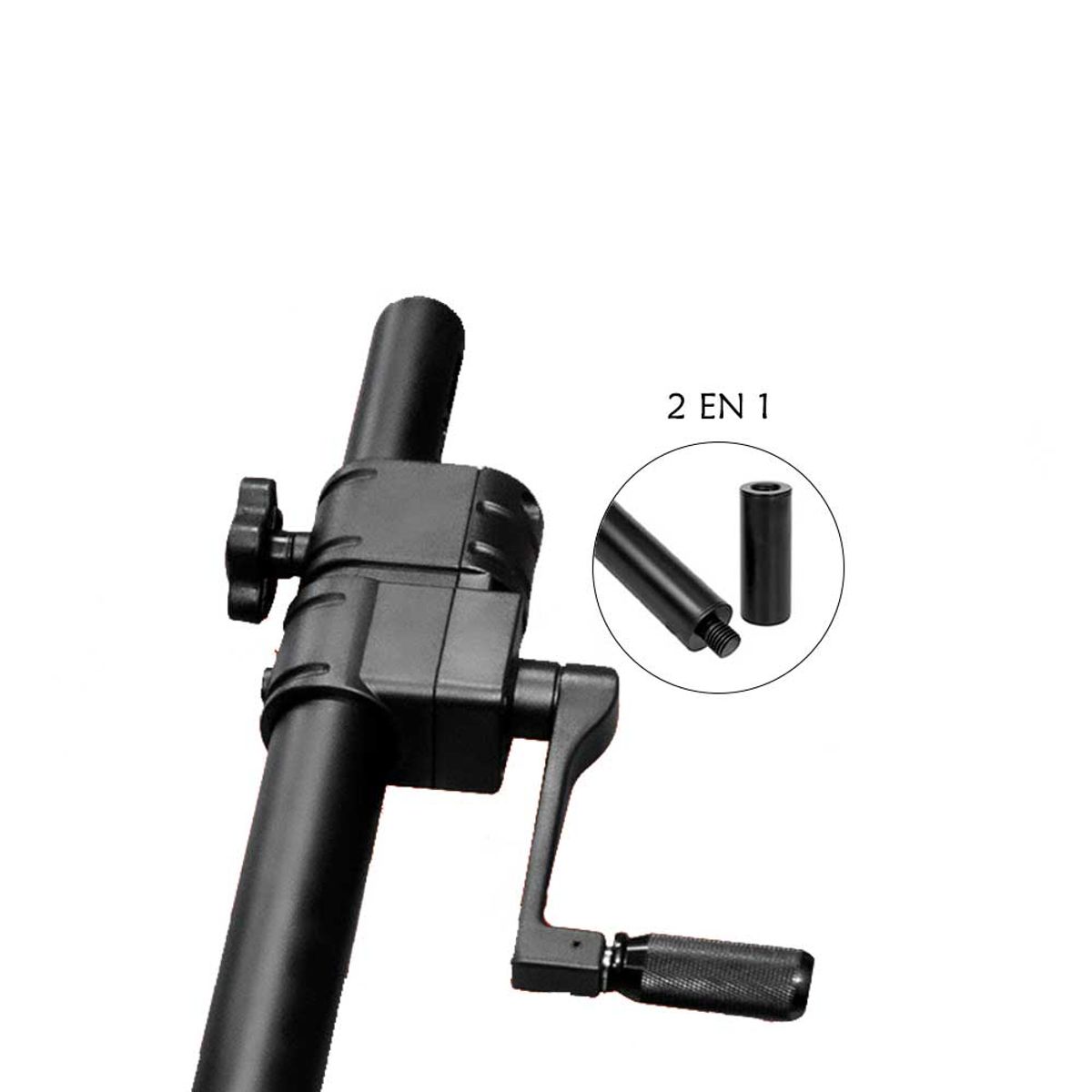 GENERICO - MRS - Acople Pole con manibela soporta 80kg de 14mt - MRS-48