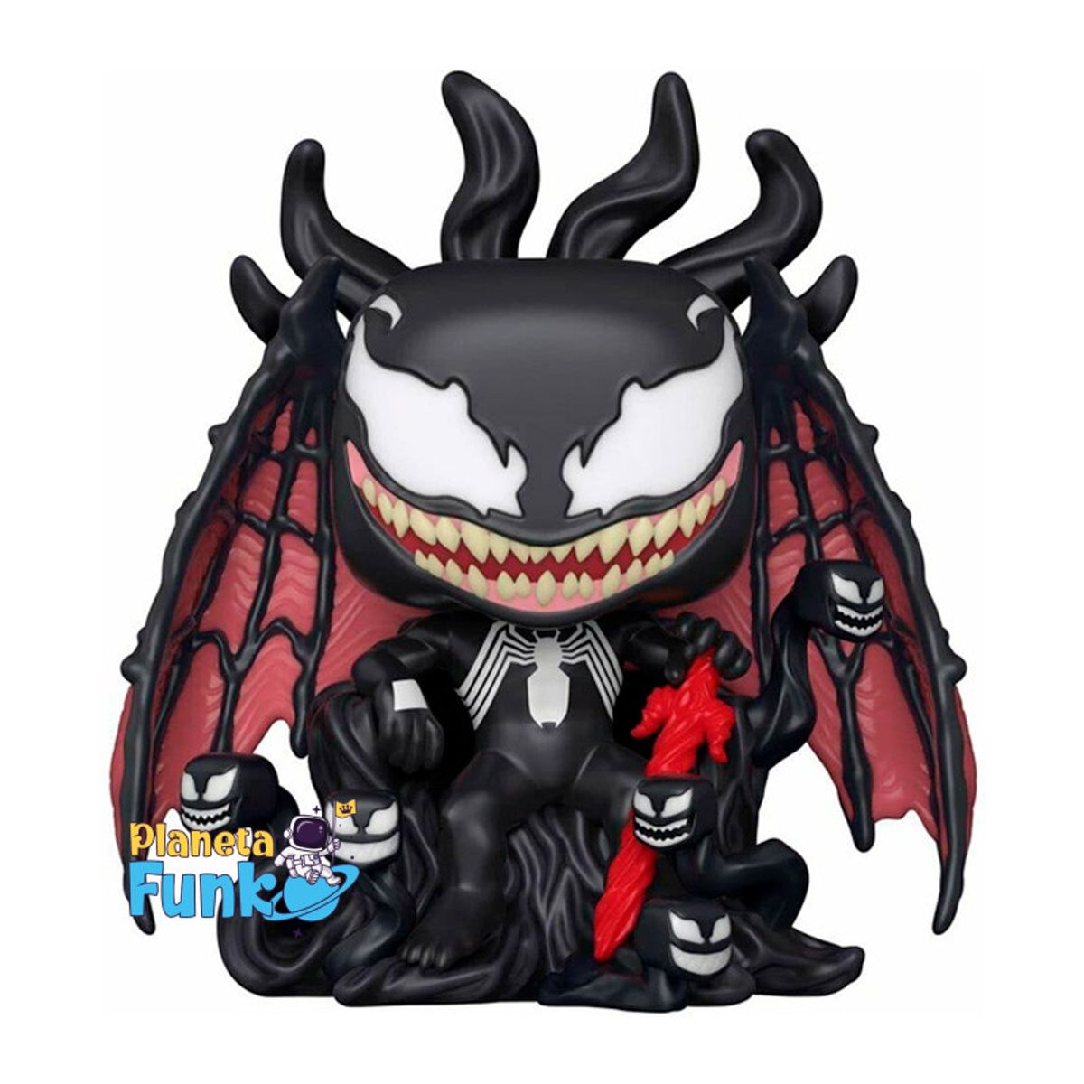 FUNKO - MARVEL VENOM ON THRONE GLOW IN THE DARK DELUXE 965