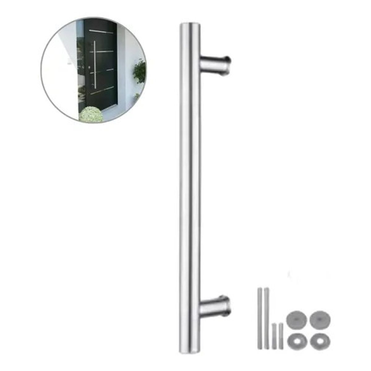 GENERICO - Manillon Jalador Acero Inoxidable de 80 cm STILL