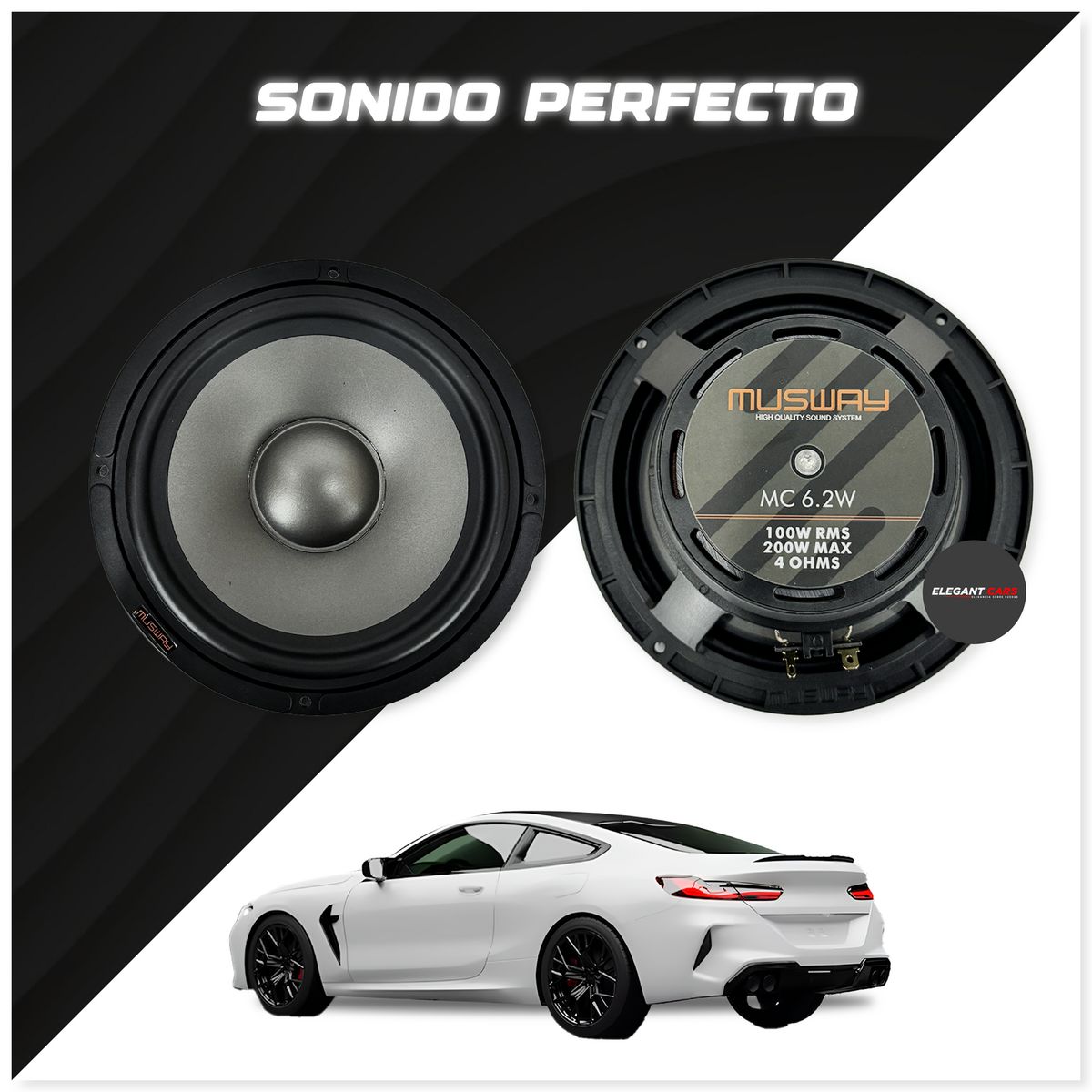 GENERICO - Componentes Musway Serie Mc 65puLG 200w Mc62c