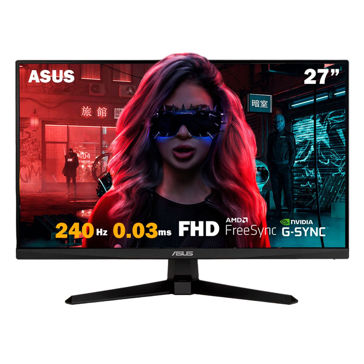 ASUS - MONITOR ASUS TUF GAMING VG279QM5A 27 FHD 1920x1080240HZ003MS