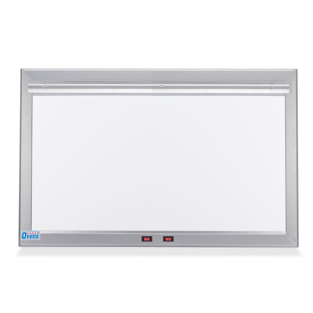 GENERICO - Negatoscopio LED de 2 Campos en Acero Satinado