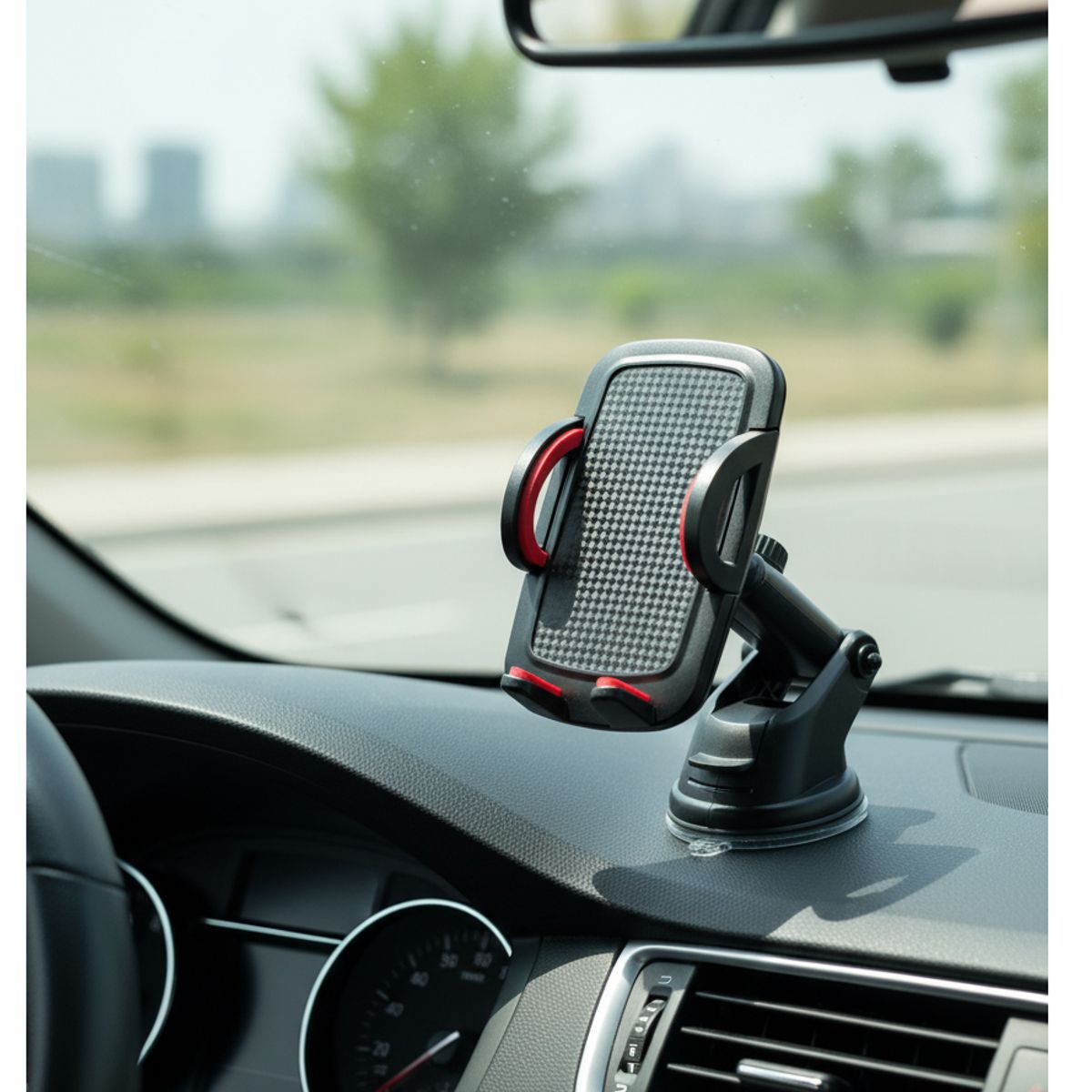 GENERICO - Porta celular Deportivo Chuck Black auto Camioneta