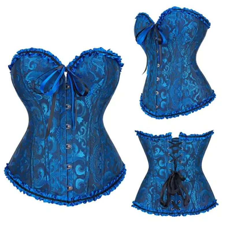 VALENTINA INTIMA - CORSET VICTORIANO GOTICO