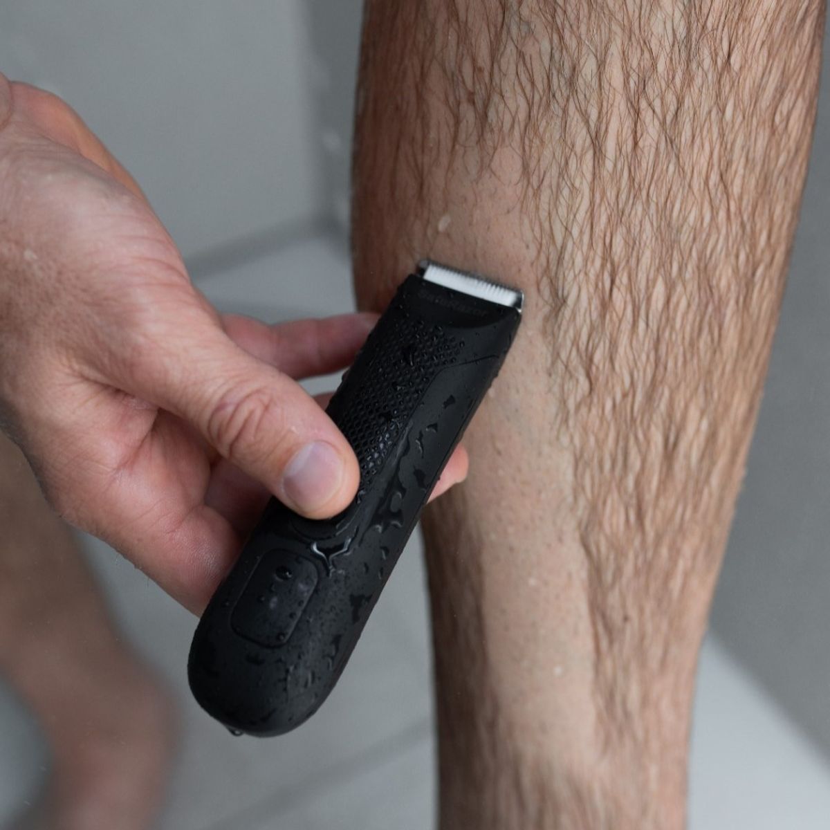 SAFERAZOR - Afeitadora Intima Saferazor + 1 Cuchilla Cerámica Adicional Negro