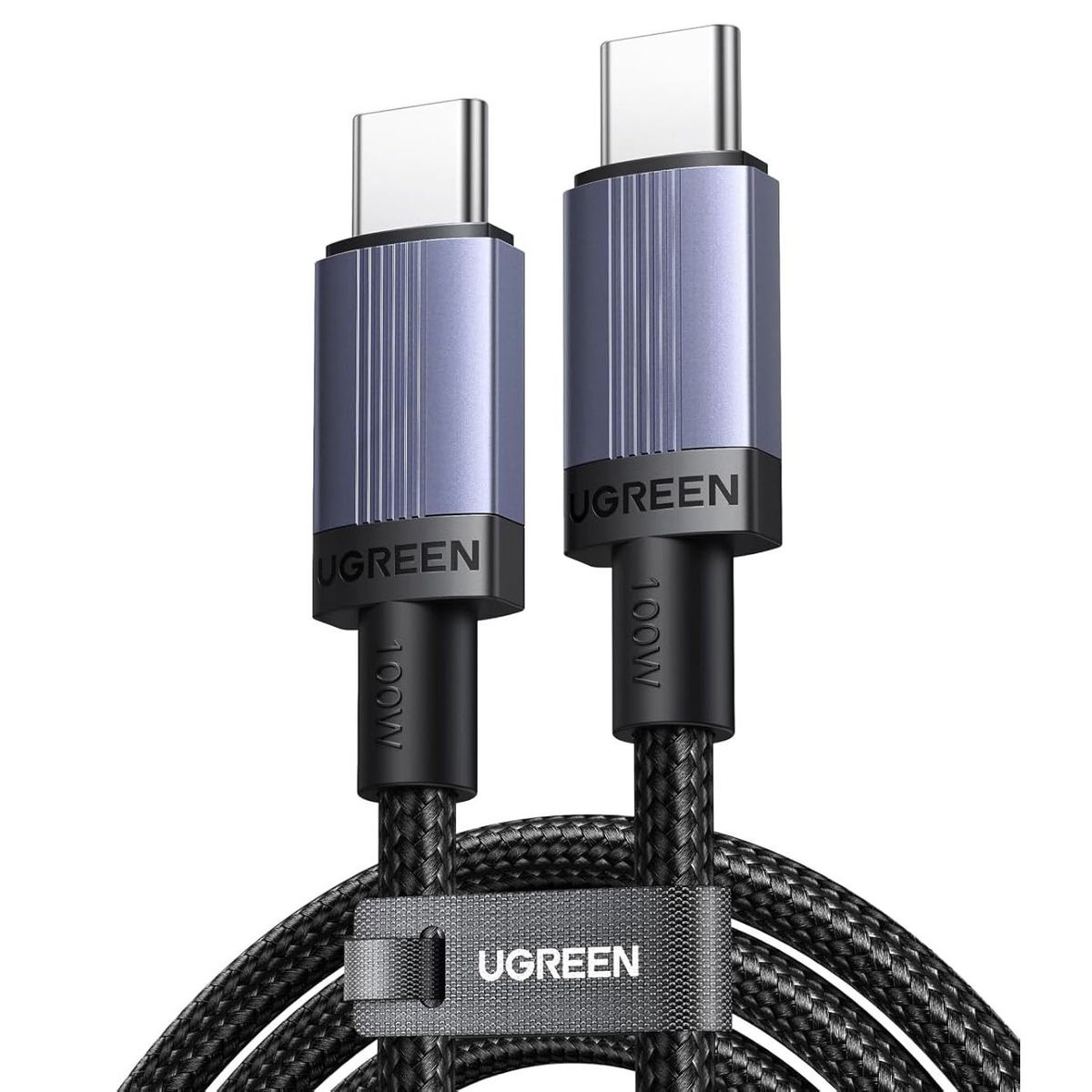 UGREEN - Cable USB-C a USB-C 100W 1m Carga Rápida LED Ugreen L528 - 65832