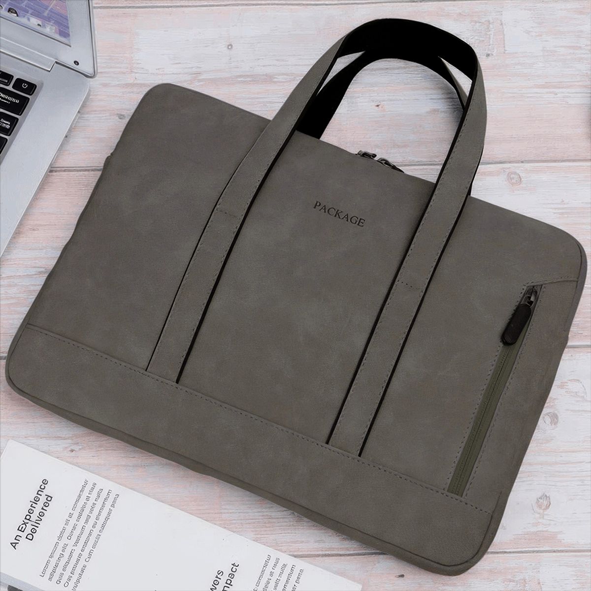 KAEROSHY - Maletin City Glamour para Laptop - Gris