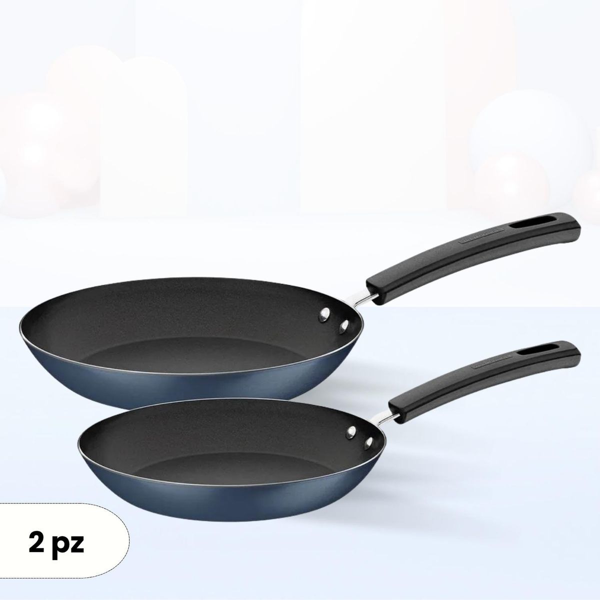 TRAMONTINA - Juego de Sarten de Aluminio Sicilia Tramontina 2 piezas