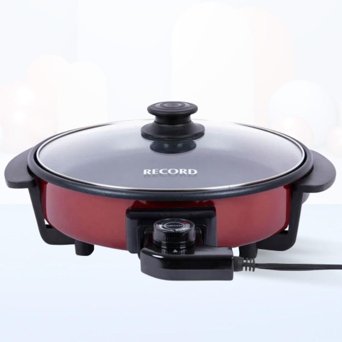 RECORD - Sarten electrico Antiadherente Rojo Record