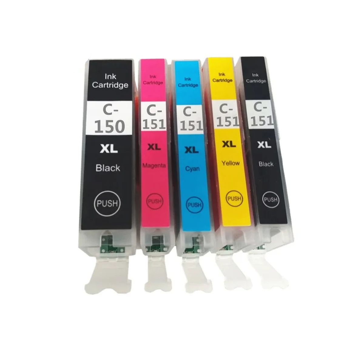 GENERICO - Cartucho Pgi-150 Cli-151 IMPRESORA ix6810 iP7210 150XL 151XL Pgi-150XL Cli-151XL