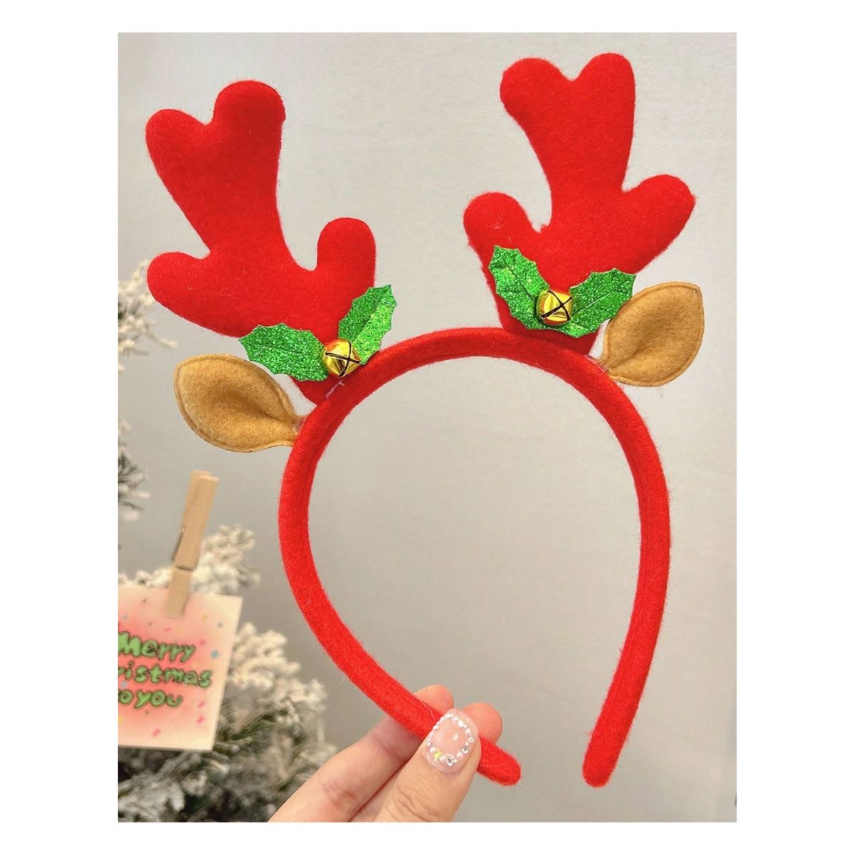 GENERICO - VINCHA NAVIDEÑA DE RENO