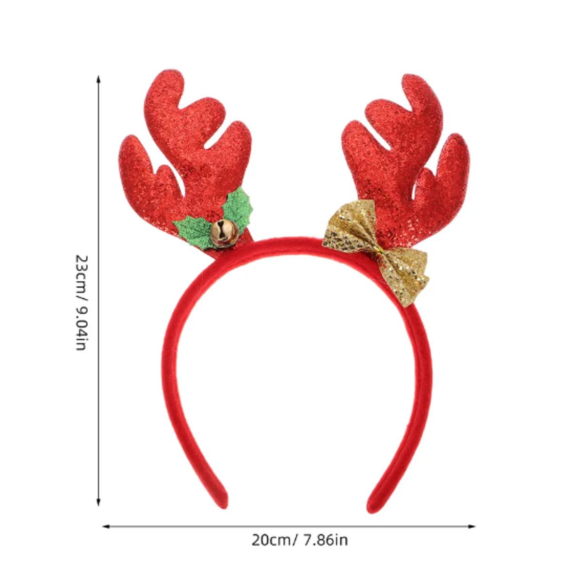 GENERICO - VINCHA NAVIDEÑA DE RENO