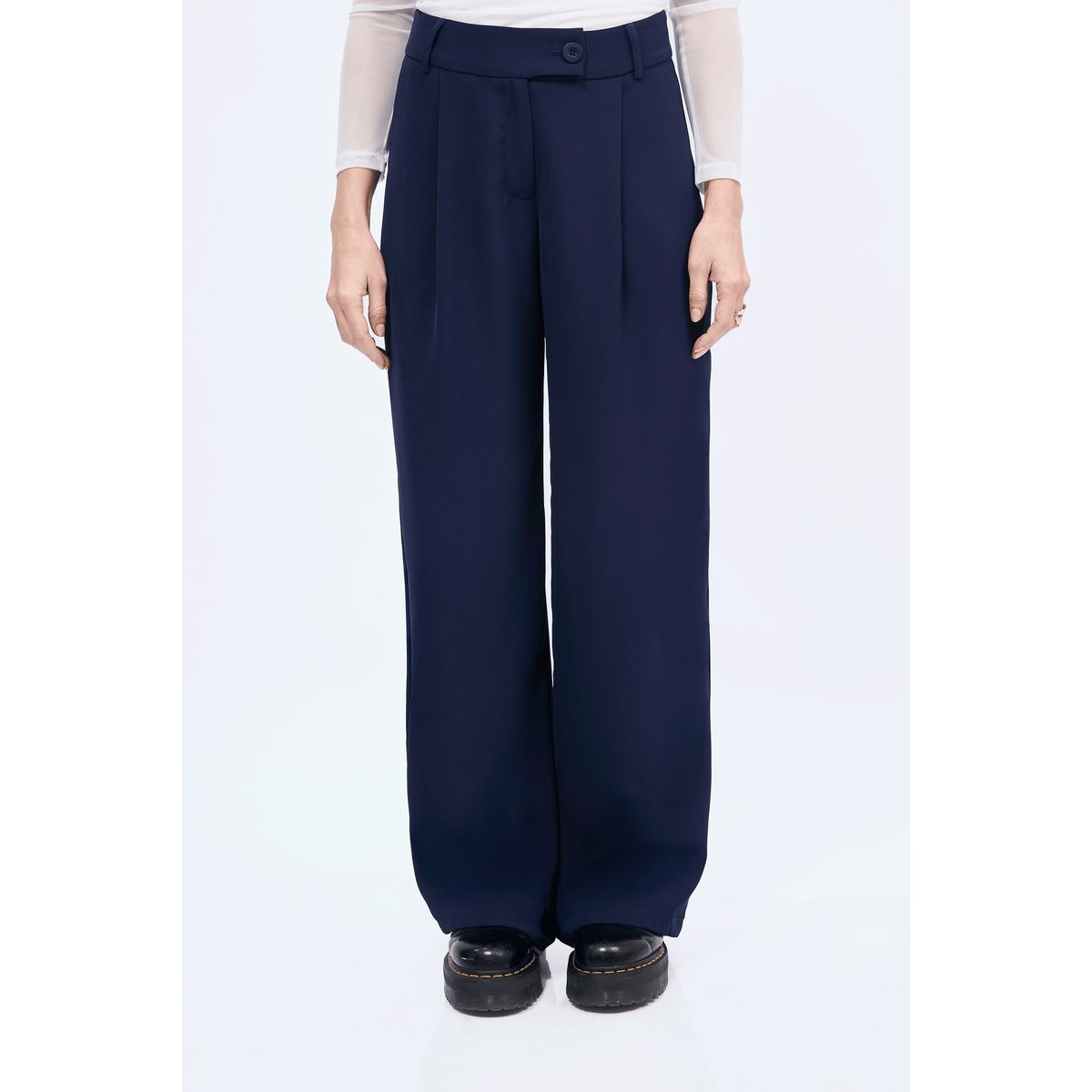 BANATY - PANTALON CASUAL PARIS SEMI PALAZZO DE MUJER