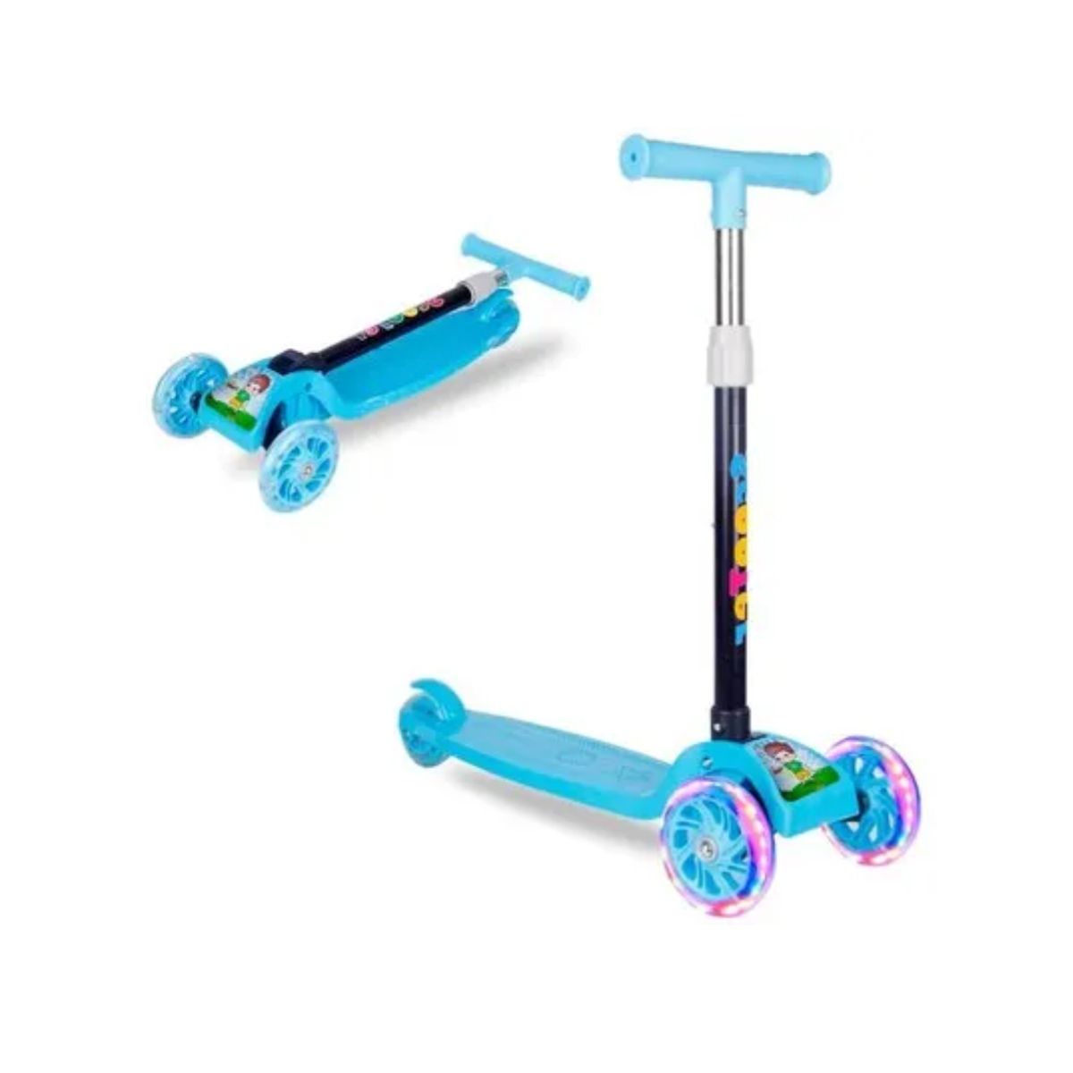 GENERICO - SCOOTER PARA NIÑOS CON LUCES
