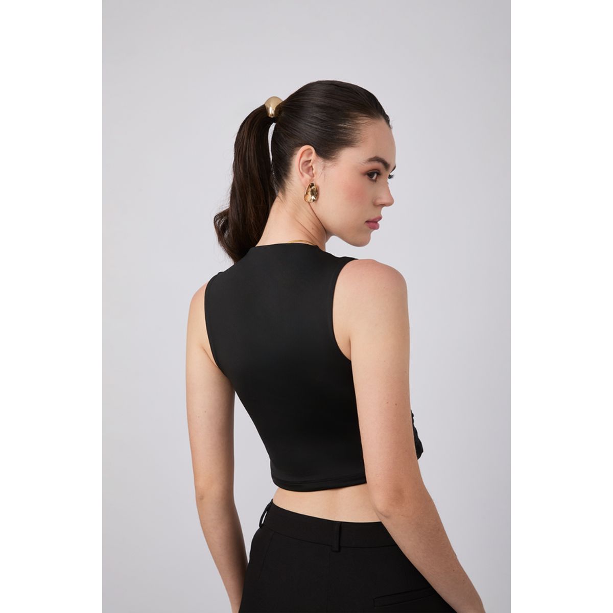 BANATY - TOP CON ESCOTE AGNES DE MUJER