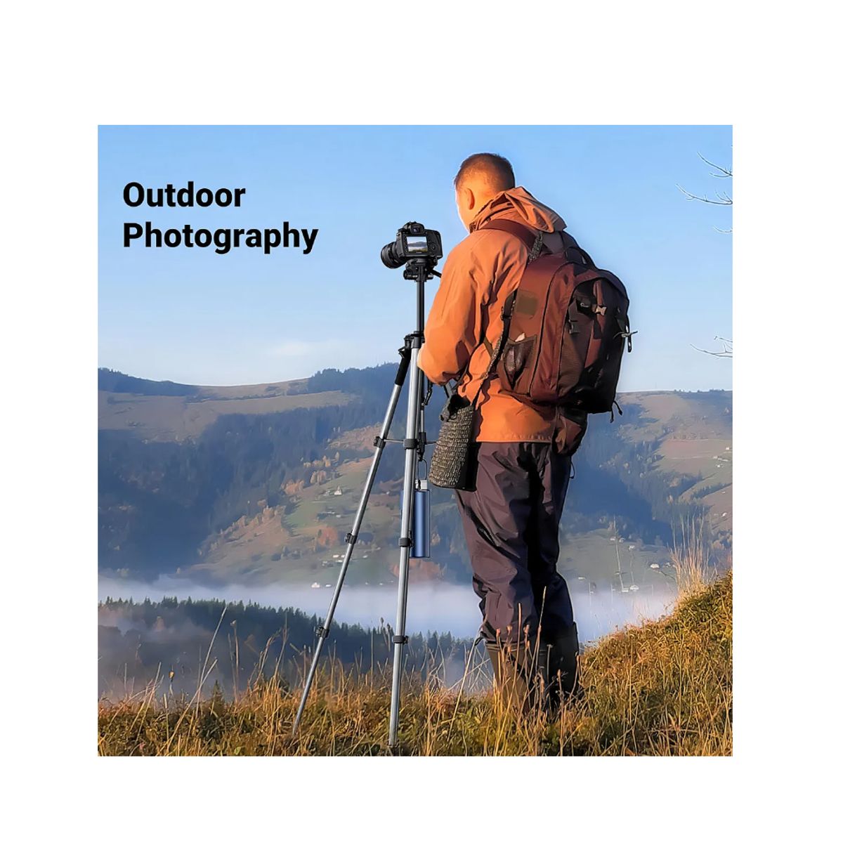 UGREEN - Tripode Profesional UGREEN LP661 175cm para Camara y Celular