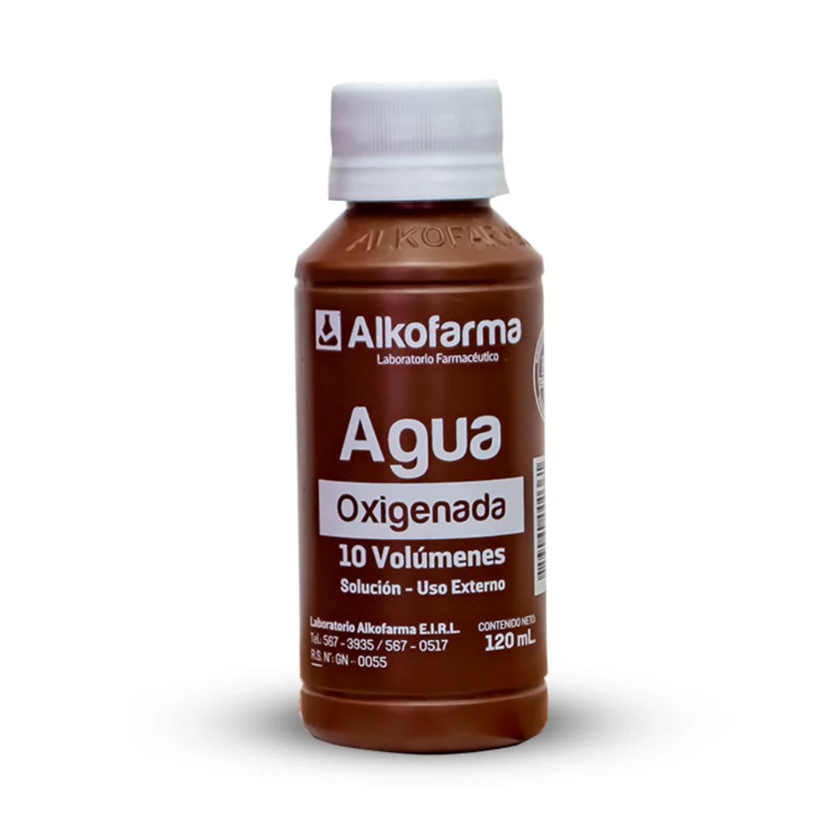 ALKOFARMA - AGUA OXIGENADA DE 120 ML ALKOFARMA
