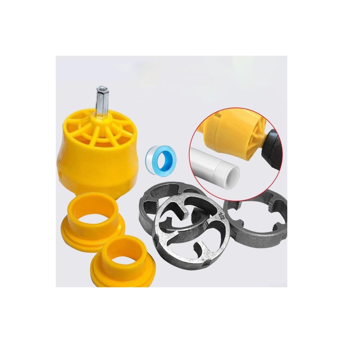 GENERICO - Kit De Roscasor De Tubos De PVC