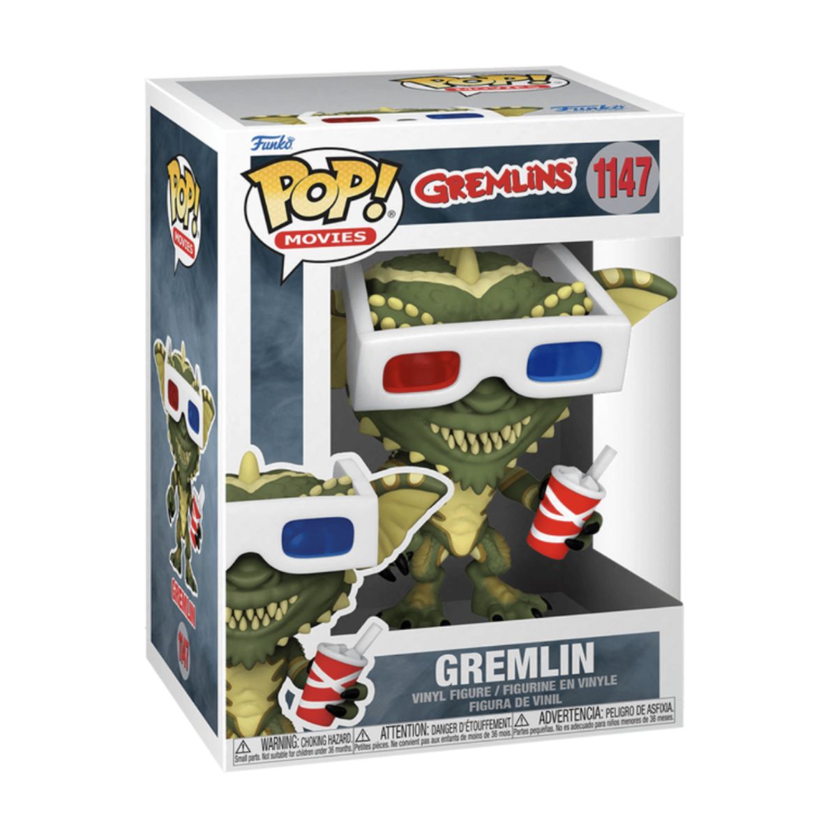 FUNKO - Gremlins con lentes 3D Funko Pop 1147 Gremlins