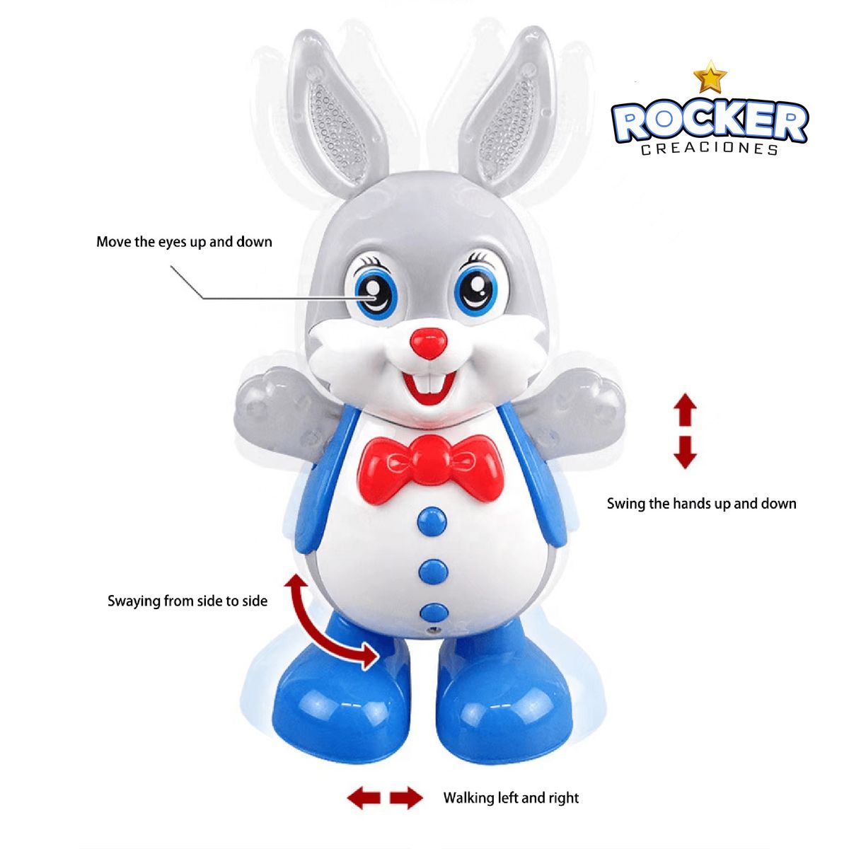 GENERICO - CONEJO MUSICAL BAILARIN