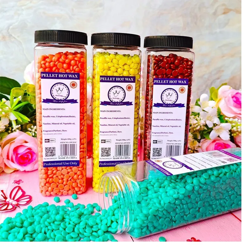 GENERICO - Cera de 500 gramos para Depilar Pellet Hot Wax