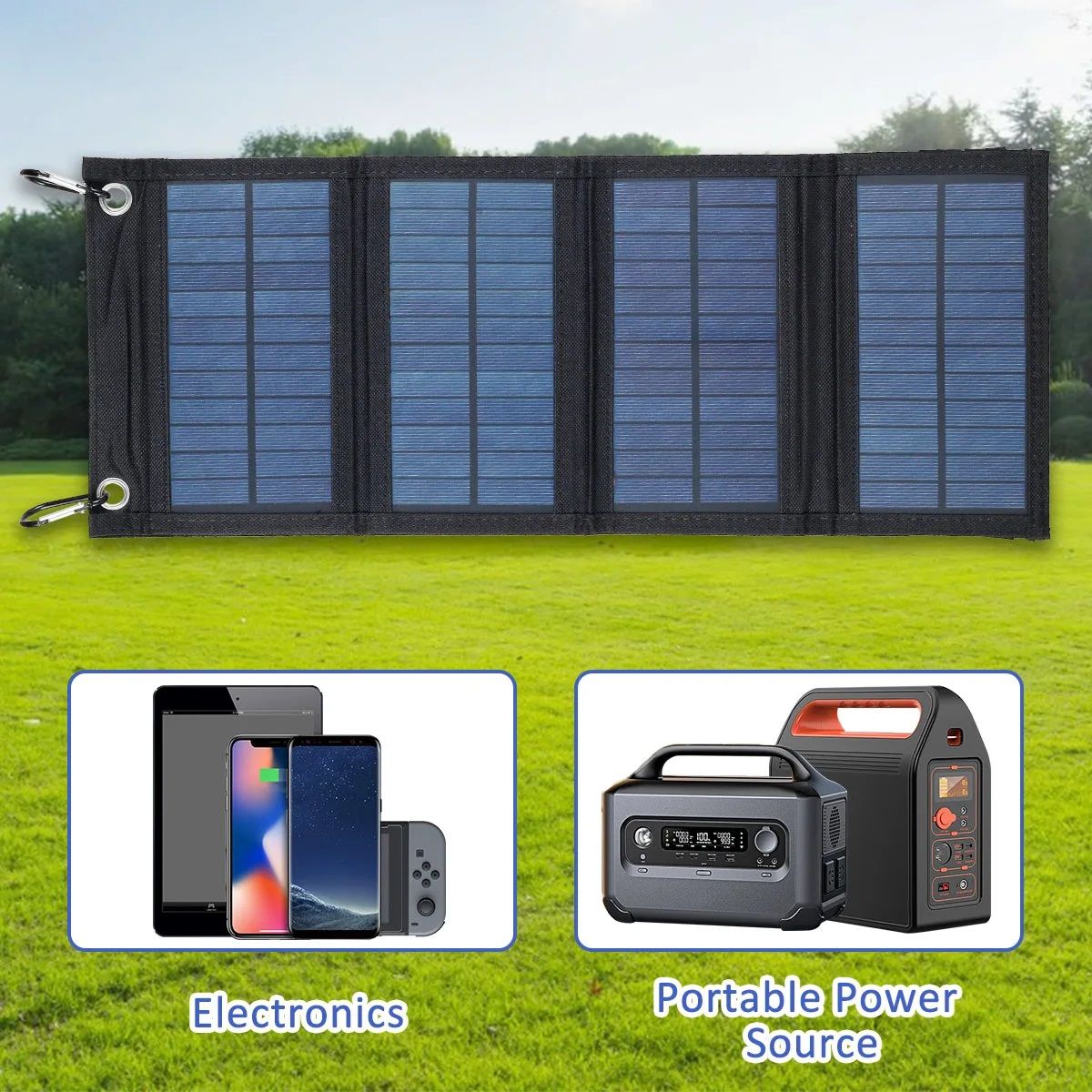 GENERICO - Panel Solar - Cargador de 10W