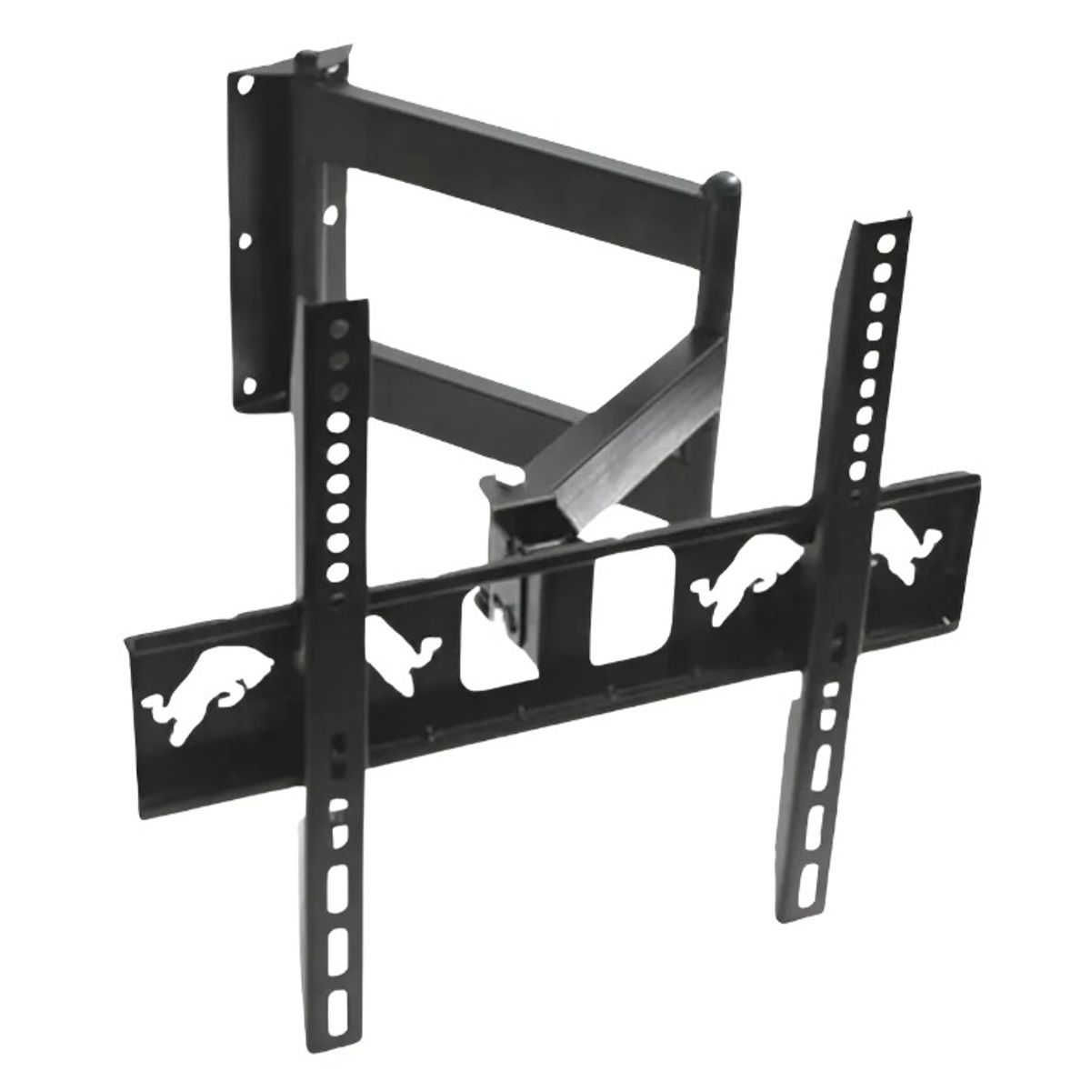 GENERICO - RACK MOVIBLE DOBLE BRAZO PARA TV DE 32 HASTA 65