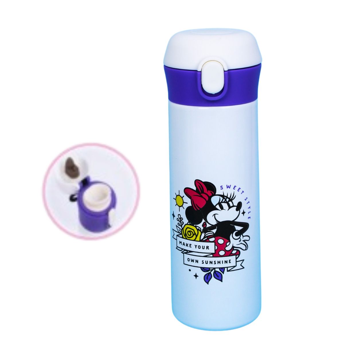 ROMAX - TERMO ACERO INOXIDABLE MINNIE 500ML