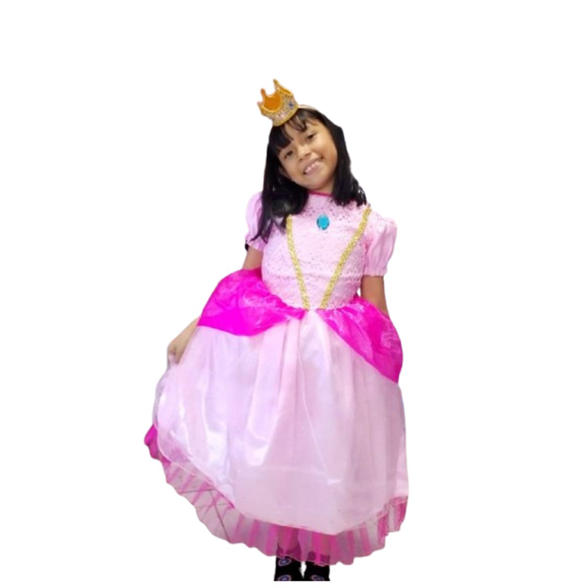 XCLUSIVE - PRINCESA PEACH NIÑOS TALLA L10T-12T
