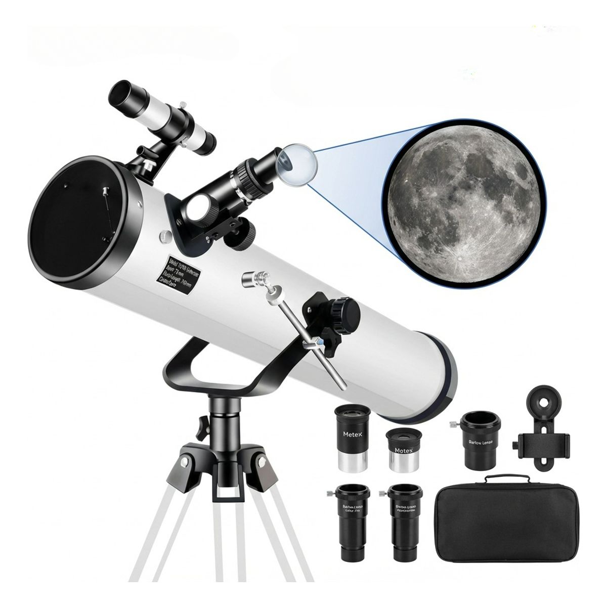 U BUY - Telescopio Astronómico  Diámetro  76 Mm Y Focal  700 Mm